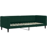  Dnevni krevet na razvlačenje tamnozeleni 80 x 200 cm baršunasti | shoptok.hr