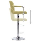 vidaXL Barski stoli 2 kosa zeleno blago | Shoptok.si