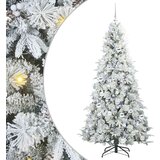 vidaXL Umjetno božićno drvce s nogom s stalakom Zelena 180 cm PE i PVC | shoptok.hr