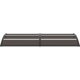  Nadstrešnica za vrata crna 240 x 80 cm PC | shoptok.hr