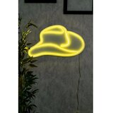 WALLXPERT dekorativna plastična led rasveta cowboy hat yellow | ePonuda.com