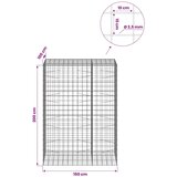  Gabion s žicom debljine 3 5 mm i mrežom 10x10 cm 150x100x200 cm - 100 cm 200 cm 150 cm | shoptok.hr