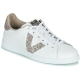 Victoria ženske Nizke superge TENIS PIEL GLITTER Bela Cene