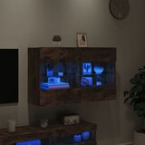  Zidni TV ormarić s LED svjetlima boja hrasta 98,5x30x60,5 cm | Eponuda.ba