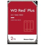 Wd HDD 2TB 20EFPX 5400rpm 256MB RED Plus NAS hard disk cene