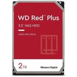 Western Digital 2TB Red Plus 3.5 SATA 6Gb /s 5400rpm 64MB HDD drive | shoptok.hr