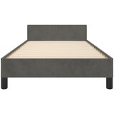  Okvir za krevet bez madraca tamnosivi 80x200 cm baršunasti | shoptok.hr