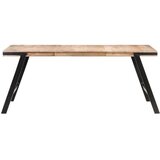  Blagovaonski stol 180 x 90 x 76 cm od masivnog drva manga | shoptok.hr