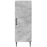  Kreveta Betonska siva 33 x 34,5 x 89,5 cm Konstruirano drvo | shoptok.hr