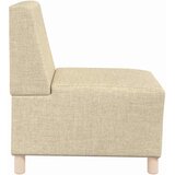  Modularna sofa bez naslona 2 pcs Krema 55 x 74 x 82 cm tkanina | shoptok.hr