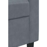 vidaXL 3-dijelni set sofa s jastucima tamnosivi baršunasti | shoptok.hr