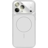 AVIZAR Ovitek za iPhone 13 Pro MagSafe mat steklo AG Glass, Srebrna, (5000275335) | Shoptok.si