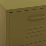 vidaXL Ormarić za pohranu maslinasti 42,5 x 35 x 101,5 cm čelični | shoptok.hr