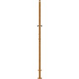 vidaXL Vrtna vrata 105x180 cm otporni čelični valoviti dizajn | shoptok.hr