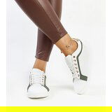 Gemre White-green platform sneakers Amala | Shoptok.si