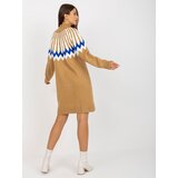 RUE PARIS Dress-LC-SK-0098.37X-camel | Shoptok.si