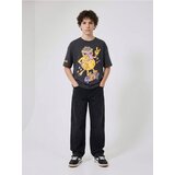 Sinsay Pamučna oversize majica s printom Garfield | shoptok.hr