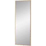 XORA STENSKO OGLEDALO, 44/117/2 cm steklo, leseni material | Shoptok.si