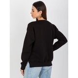 Lily Rose Sweatshirt-EM-BL-HS-21-538.31P-black | Shoptok.si
