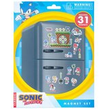 Sonic Set magneta the Hedgehog, 3 lista 14,5 x 21 cm Slike