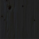  Posteljni okvir črn iz trdne borovine 90x200 cm, (20601671) | Shoptok.si