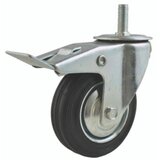 Poljobit Točak okretni sa kočnicom na šrafu industrijski, 100 mm | Eponuda.com