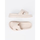 SEASTAR Shelvt Women's platform flip-flops light beige | Shoptok.si
