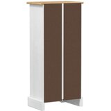Police za knjige Bijelo 46 x 29 x 100 cm Čvrsto borovo drvo - Bijelo | shoptok.hr