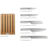 Joseph Joseph Komplet nožev s stojalom 5 ks iz nerjavečega jekla Elevate Bamboo – | Shoptok.si