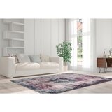 Kayoom RAVNO TKANA PREPROGA Vintage 8403 Anthrazit 140/200 cm potiskano antracit | Shoptok.si