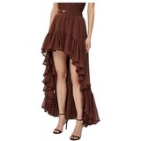 Guess marciano - asimetrična braon suknja G5GGD34 7317A A14C Cene