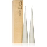 ester & erik cone candles linen grey (no. 22) ukrasna svijeća 2x25 cm | shoptok.hr