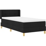 s opruga kutije s uzglavljem Crna 200 x 90 cm tkanina | shoptok.hr