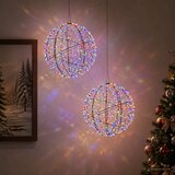  Božićni vrh svjetla 2 kom. 1500 LED lampica Višebojno - Šareni Ø 50 x 52 cm 2 | shoptok.hr