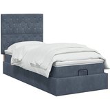  Krevet od pjene s madracem i LED-om Tamnosiva 90 x 200 cm | shoptok.hr