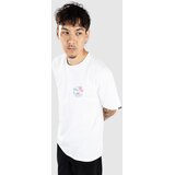 Vans Classic Mini Dual Palm T-shirt white / malibu blue | Shoptok.si
