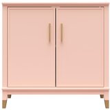 CosmoLiving by Cosmopolitan rožnata omarica 86x85x41 cm westerleigh – Cene
