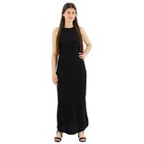 Superdry Dolge obleke Robe Satin Racer sans manches Črna Cene