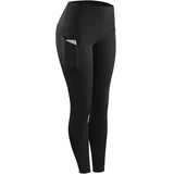 Ženske Legice PO-15685 - Črna / XXL