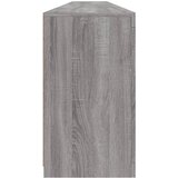  Komoda s LED svjetlima boja sivog hrasta 283x37x67 cm | shoptok.hr