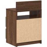 vidaXL Noćni ormarići 2 kom s 2 ladice smeđi hrast 40x33x60 cm | shoptok.hr