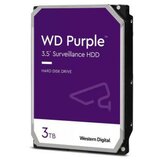 Western Digital 3TB 3.5 SATA III 64MB IntelliPower 33PURZ Purple