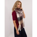 Wool Fashion Italia Scarf-AT-SZ-2312501.62-dark brown | Shoptok.si