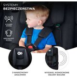 Kinderkraft autosediste (9-36kg) safety fix 2 i size grey ( KCSAFI02GRY0000 )