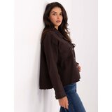 RUE PARIS Shirt-IT-KS-FL5779.87-dark brown | Shoptok.si
