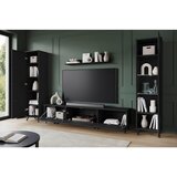 XXXL Dnevni Regal Helsinki 2, Črna, 4-Delno | Shoptok.si