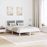  Konstrukcija postelje Svetlo siva 150 x 200 cm blago, (5000084243) | Shoptok.si