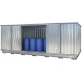 LaCont Skladiščni vsebnik za nevarne, vodi škodljive snovi, zunanje mere VxŠxG 2385 x 6075 x 2875 mm, pocinkan | Shoptok.si