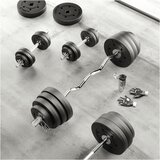 Rebel ACTIVE Bitumenski olimpijski tegovi ploče set 2x10kg / 51mm RBA-2140 | Eponuda.com
