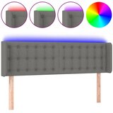  LED uzglavlje tamnosivo 147x16x78/88 cm od tkanine | shoptok.hr